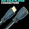 C&E High Speed HDMI Cable Male to Female with Ethernet Black (6 Feet/1.8 Meters), (2 Pack) #2