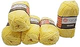 cappotti di lana velour 170 m por ovillo, 850 metros en total.