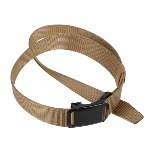 VANZACK Adjustable Outdoor Belt Men's Ratchet Belt Automatic Buckle Casual Stretch Breathable Waist for Jeans Men's Utility