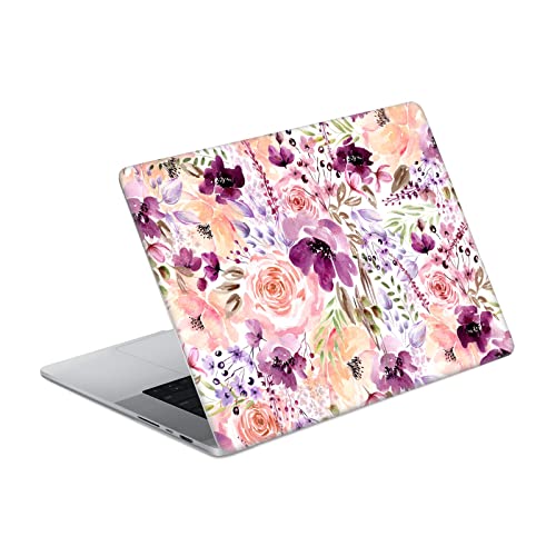 Cover MacBook Pro 16 A2485 Fleur Vinyle Anti Rayure pour Solution Esthétique et Durable
