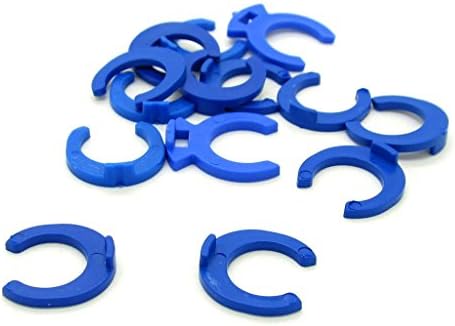 RO Water Tube Quick Connect Lock Clips, 3/8", 50 PCS image 4