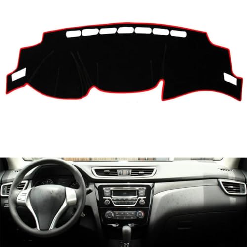 Cubiertas para salpicadero de coche Nissan Qashqai J11 2016-2021 accesorios 3
