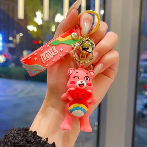 Image of GEOCARTER Teddy Bear Keyring | Cute Keychain for Bags & Keys