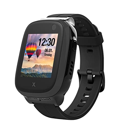 Kuaguozhe Dziecięce bransoletki kompatybilne z Xplora X5 / XGO2, dla dzieci, smartwatch, silikonowy, sportowy, klasyczny, zapasowy pasek do X5 Play / Xgo 2 / Xgo 3, dla dziewcząt i chłopców, prezent