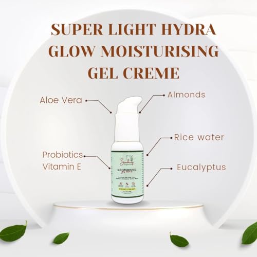 Image of Skincare Set Combo - Moisturising Gel Cream & Natural Glow Face Wash for All Skin Types - Hydrating, Brightening & Daily Care