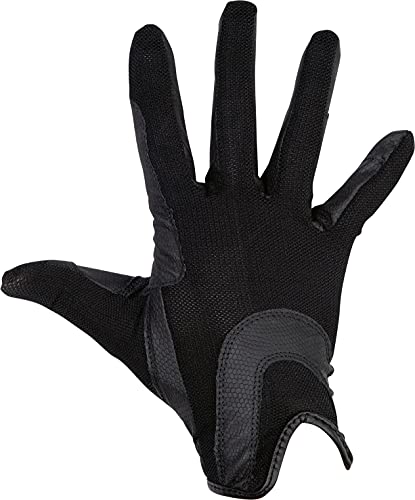 Gants d'équitation femme HKM Grip Mesh avec paume antidérapante