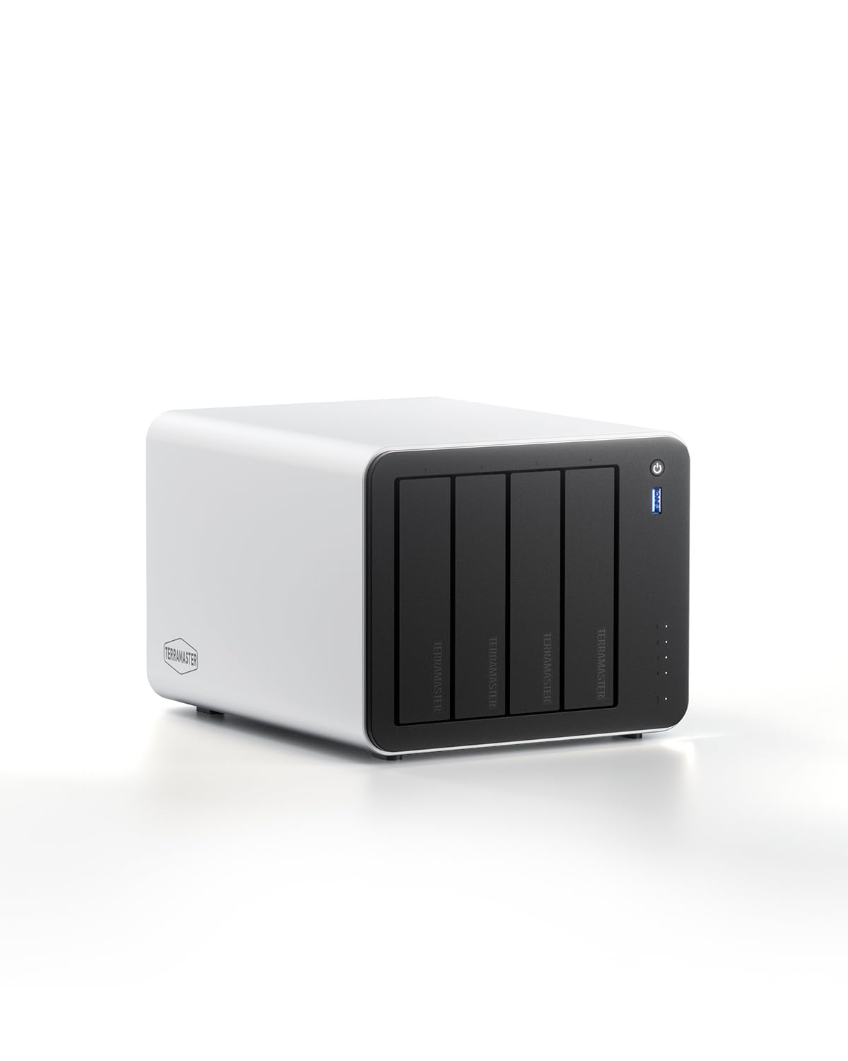 TERRAMASTER F4-425 Pro NAS – 4-Bay Intel N305 8-rdzeniowy, 8 GB RAM, 2x 5GbE LAN, 3x M.2-slot, AI-native TOS 7, OpenClaw, Sieciowa Pamięć Masowa dla Domu, Firmy i Serwera Multimediów(bez dysków)