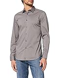 camisa lunares hombre h&m Camisa. United Colors of Benetton Camicia 53GD5QMM8 Camisa, 911 Gris Lunares, L para Hombre