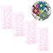 BELLIFFY 4pcs Paper Quilling Mould DIY Paper Craft Tools Quilling Tool Lightweight Half Sphere Shape Mold