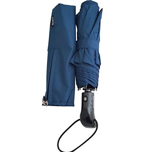 Fazzoletti, 906AZUL, Guarda-Chuva Automático Abre Fecha Mini Golf, cor Azul, Plástico