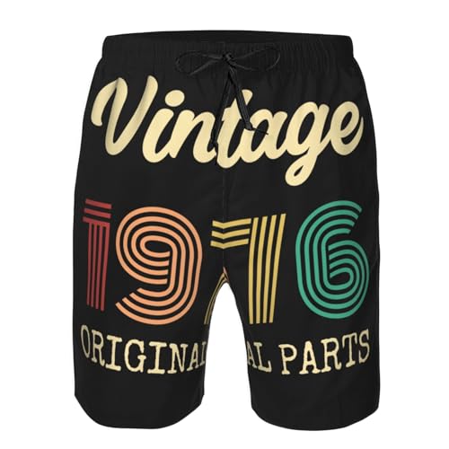 Vintage 1977 Original Parts Beach Board Shorts Men's Swim Trunks Drawstring Shorts4