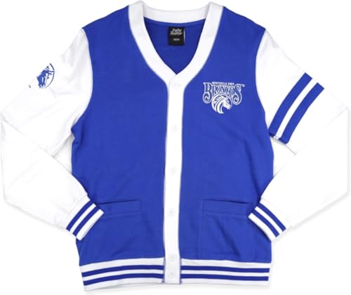 Big Boy Fayetteville State Broncos S4 Mens Cardigan [Royal Blue] - ID#67200-146-85-0-0