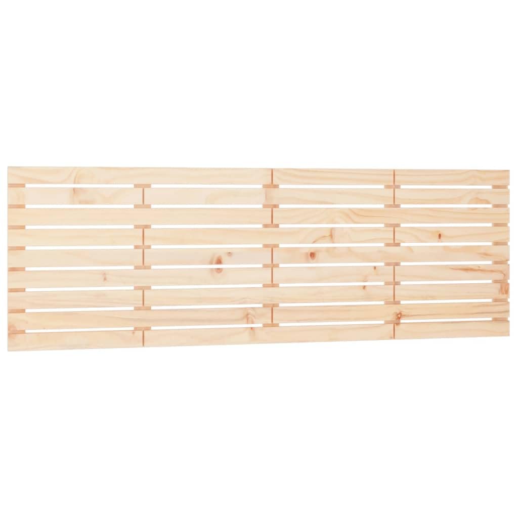 824718 Testiera da Parete 206x3x63 cm in Legno Massello di Pino Testata in Legno,Testata Letto Matrimoniale Muebles Dormitorio Spalliera Letto Testiere per Letto Matrimoniale