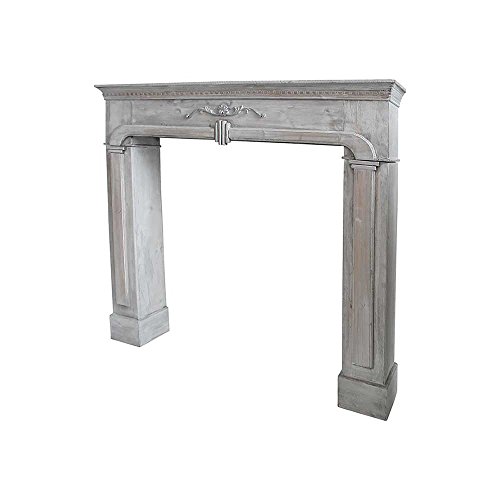 Preisvergleich Produktbild Pharao24 Kaminrahmen für Kerzen Shabby Chic