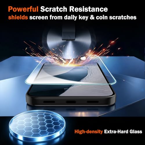 Image of Ferilinso Screen Protector for Google Pixel 11 Pro, Tempered Glass