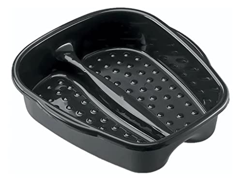 Tina para pies tamaño Grande para remojar los pies Tina de pedicura y masajeador para tratamientos de SPA en casa Letmex 189P