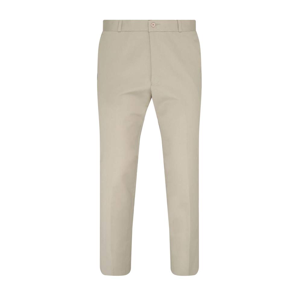 Relco Men's Khaki Sta-Press Mod Trousers 36