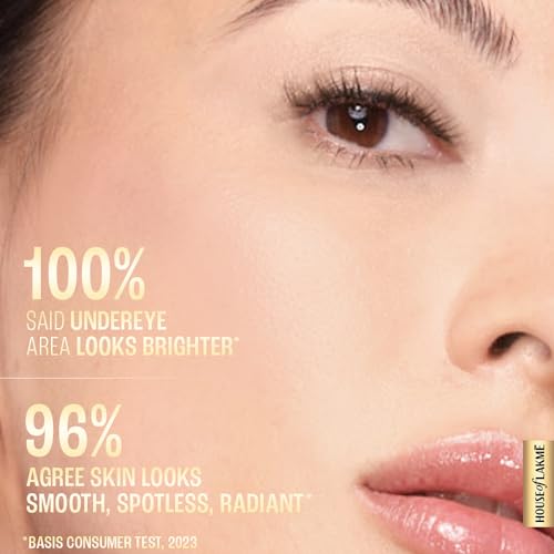 Image of LAKME Makeup+Skincare Full Coverage Natural Finish Liquid, All skin type Vit C Superglow Concealer 10 Ivory 5.4ml (Pack of 2)