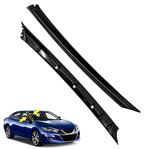 Loftmarte 76836-9Dd0A Right (Passenger Side) Front Pillar Finisher Molding Compatible With Nissan Maxima 2016-2020 Replace # 768369Dd0A #TOP1