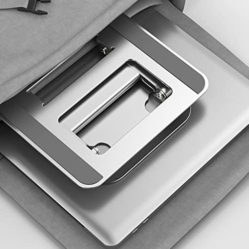 Soporte para computadora portátil para oficina elevada y organizada en el hogar 4