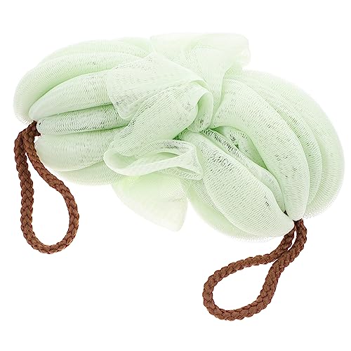 Ipetboom 2Pcs Long Back Scrub Towels Exfoliating Bath Flowers for Deep Cleansing Soft Material for Shower Use Easy to Hang Bath Supply for Skin Care