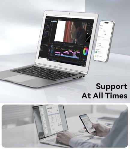 CloudValley Magnetic Laptop Phone Holder for iPhone - Image 2