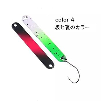 エリア　トラウト　管理釣り場　お助けルアー　スティック　ぐるぐるX　24個セット Amazon.co.jp: スティックルアー ぐるぐる回転 5色セット 表裏別