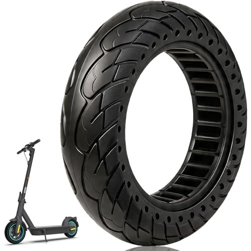 VOLOHAS 60/70-6 5 Vollgummireifen für Ninebot F2 Pro D/E3 Pro D 10x2 5 Solide Reifen für Ninebot Max G30/G30 D2/Xiaomi 5 Elektroroller 10 Zoll Vorne oder Hinten Wabenreifen Anti-Rutsch Pannensicher