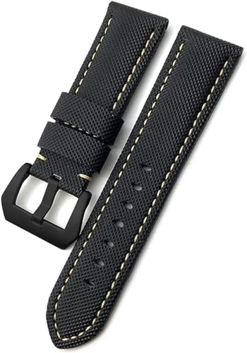 Bracelet montre cuir de veau 26mm style sport Panerai PAM01119