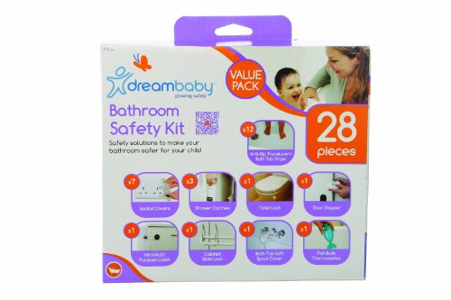Image of Dreambaby Bathroom Baby Safety Essential Kit - 28 Pieces - Model L7021