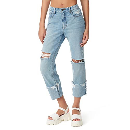 Circus NY Women's High Rise Relaxed Straight Jean