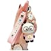 YOYUMI Portachiavi Auto Cartone Animato Fotocamera Panda Rosso Portachiavi Bambola Morbida Auto Portachiavi Catena Borsa Accessori Ciondolo Rosa