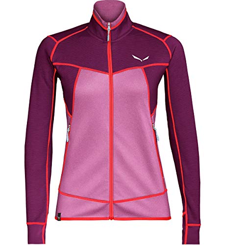 Polaires femme Salewa Puez Melange 2 veste zippée randonnée trekking