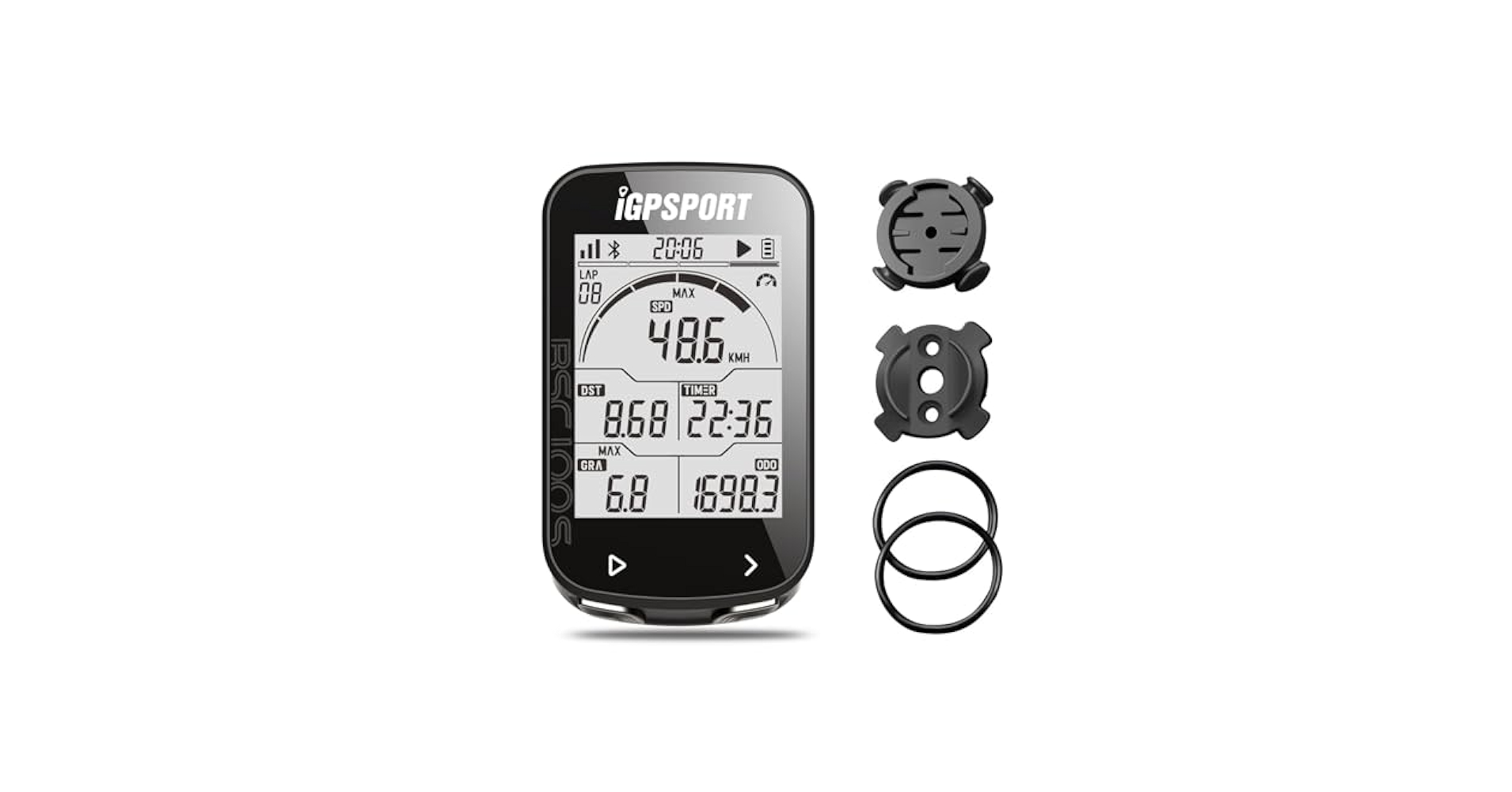 【未開封】iGPSPORT BSC100S ＋センサーセット iGPSPORTサイコン&ライト&ケイデンス&スピードセンサーセット