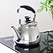 Pearl Metal Morty HB-5643 Wide Mouth Kettle, 18-8 Stainless Steel, 1.8 gal (3.0 L), With Tea Strainer, Compatible with All Heat Sources