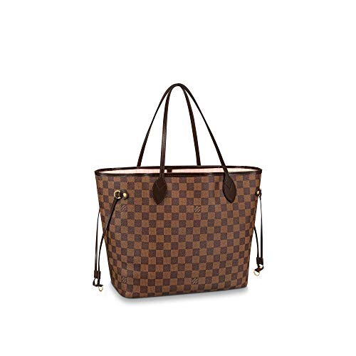 Louis Vuitton Neverfull MM Damier Ebene Bags Handbags Purse (Rose Ballerine)