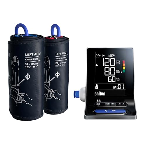 Braun ExactFit 3 Oberarm-Blutdruckmessgerät | Klinisch nachgewiesene Präzision | Farbcodierte...