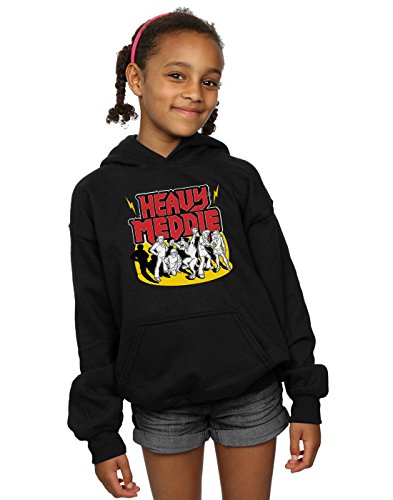 Absolute Cult Scooby Doo Girls Heavy Meddle Hoodie Black 12-13 years
