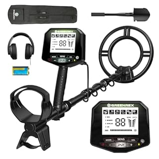 Metal Detector per adulti professionale, Pinpoint impermeabile, rilevamento oro e argento ad alta precisione, uso subacqueo e spiaggia, bobina IP68 da 10", LCD più grande, nuovo chip DSP avanzato