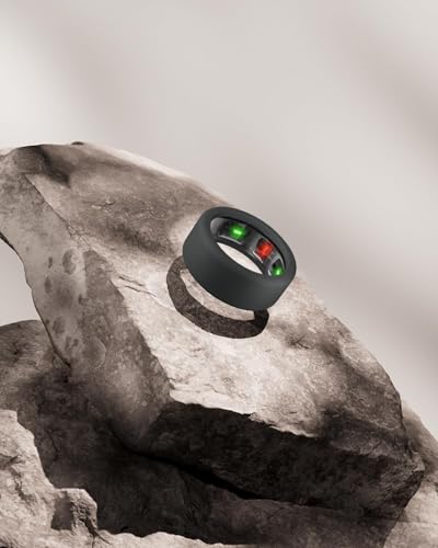 Image of 2-Pack Smart Ring Silicone Cover Compatible with Oura Ring Gen 3, Gabit Ring- Lightweight Silicone Smart Ring Protector, Skin Friendly Case for Working Out, (S for 6 7 8 9 10) Navy Blue