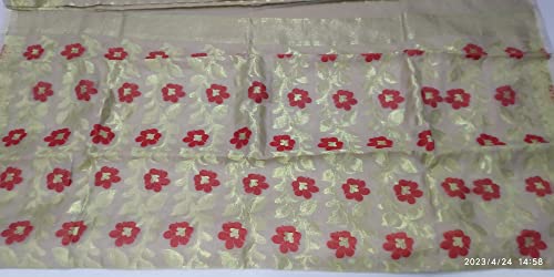 Sari jamdani tejido a mano 5.5m para lucir en fiestas 3