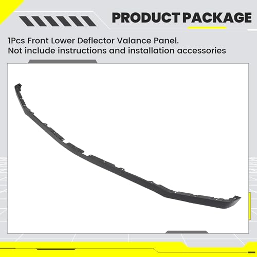 image for KUAFU Front Lower Deflector Valance Panel Compatible with 2020-2022 Fo