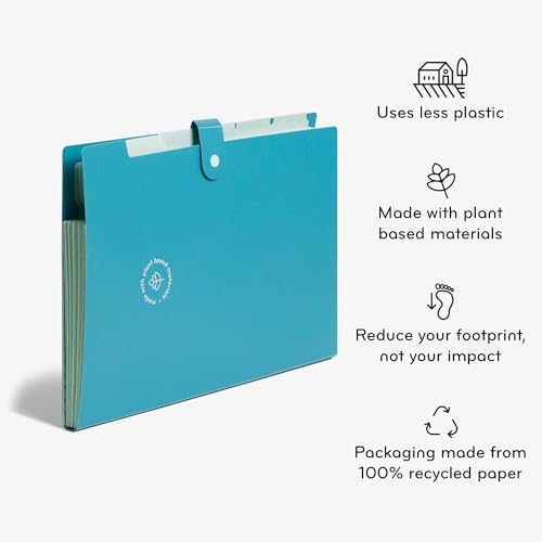 Dossier extensible polyéthylène U-Eco trieur rangement document lettre - 5