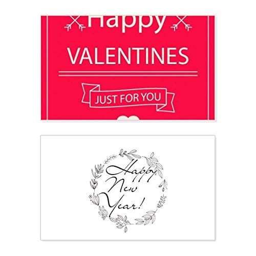 Tarjeta de San Valentín "Just For You" elegante con sobre para regalar en pareja