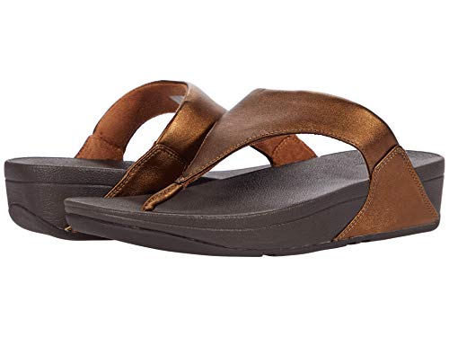 Image of FitFlop Women's Lulu Leather Toe-Post Sandals