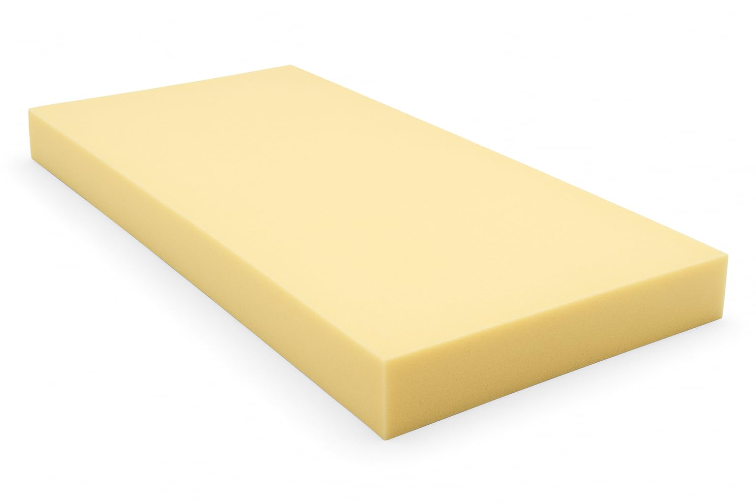 AMANSTYLE LTD High Density Memory Foam Sheet – Premium Orthopaedic Support Foam for Seat Pads, Mattresses & Cushions | Cut to Size, Pressure Relief, Durable, Breathable, UK Made (20" x 20" x 4")