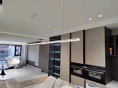 Suspension LED dimmable à télécommande pour éclairage de table à manger moderne - 7