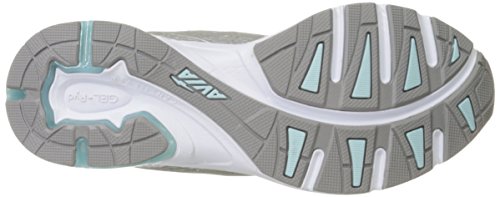 Avia Tênis de Corrida Avi-Versa Feminino, Cinza (Cool Mist) Cinza/Branco/Cinza Gelado, 8