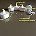VETOUR 24pcs Tea Lights Candles Battery Operated: Realistic LED Flickering Flameless Tea Lights Steady Battery Long Lasting Fake Candles Decoration for Party and Craft Ideas
