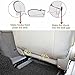 Big Ant Sheepskin Seat Covers, Car Seat Pad Soft Long Wool Warm Seat Cushion Cover Winter Protector, Universal Fit for Cars Driver Office Home Chair(Gray)
